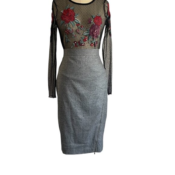 Banana Republic Gray High Waist Pencil Skirt - 4 - Picture 2 of 7